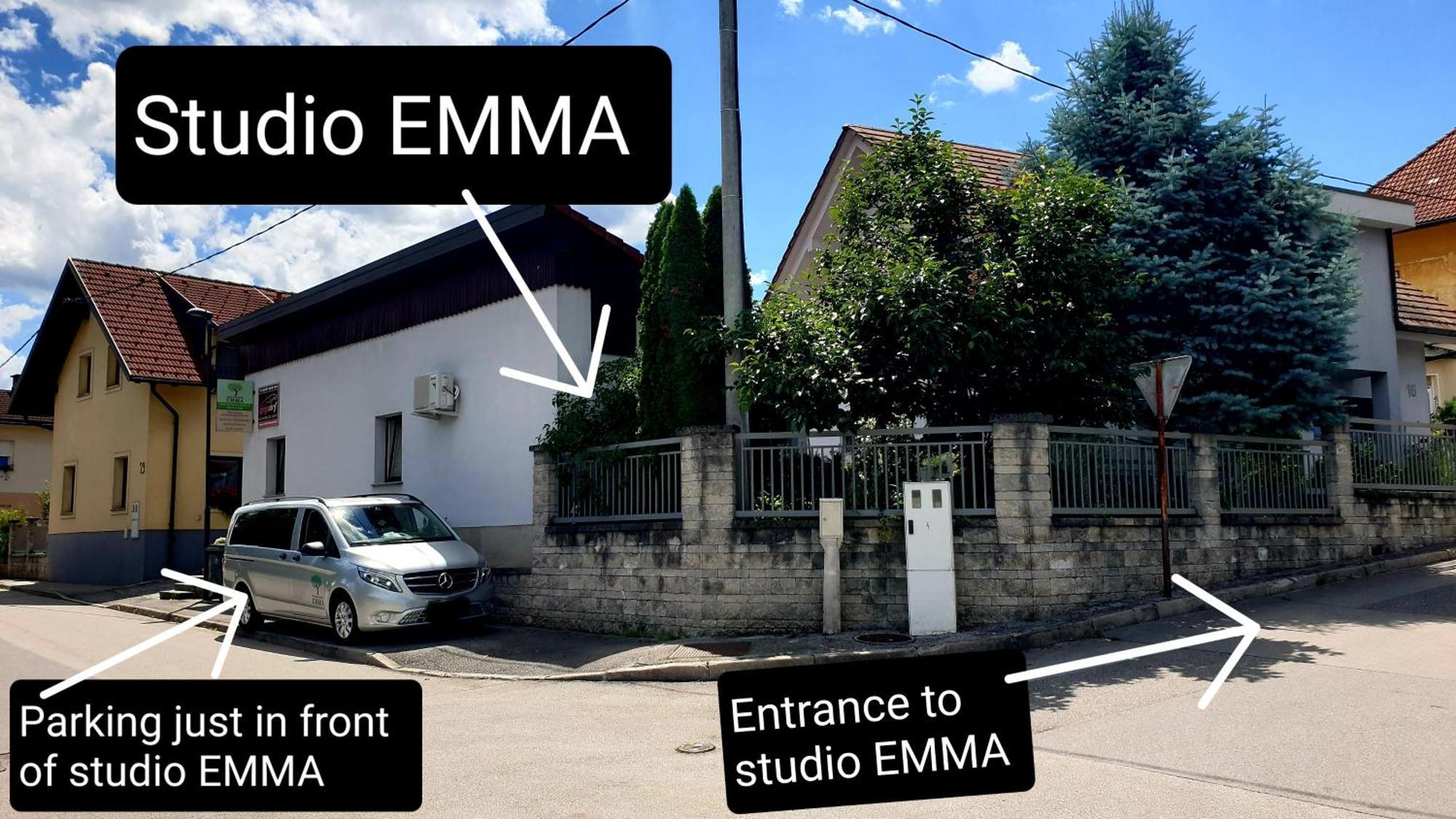Studio Emma Ljubljana - Free Parking, Ac, Wifi Exterior foto