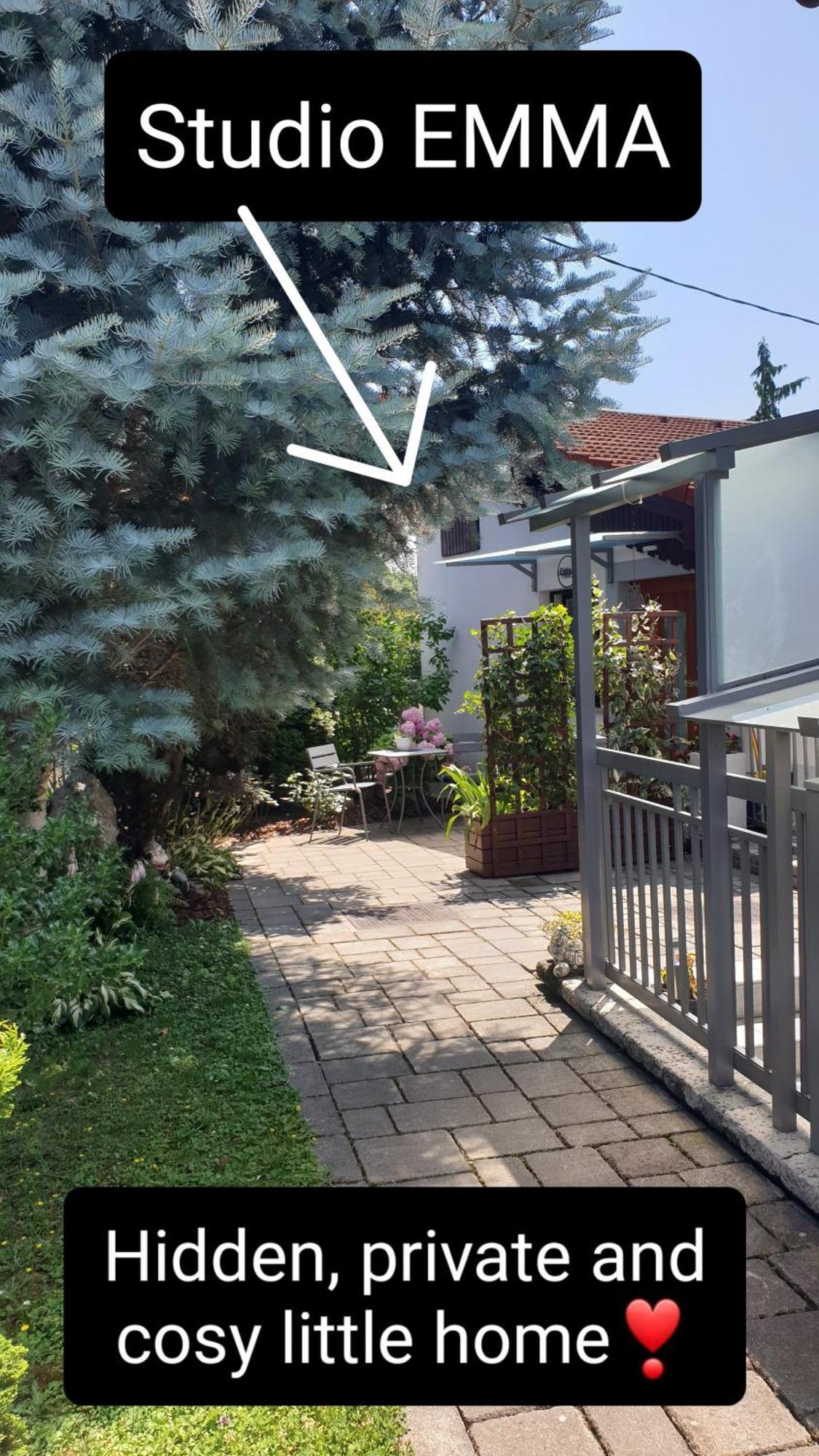 Studio Emma Ljubljana - Free Parking, Ac, Wifi Exterior foto